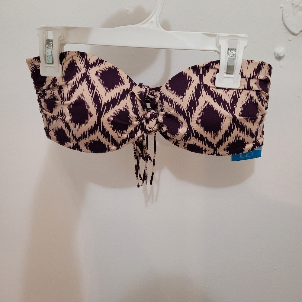 Strapless/halter bathsuit top
